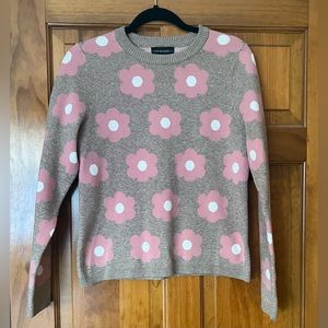 Cynthia Rowley flower print crew